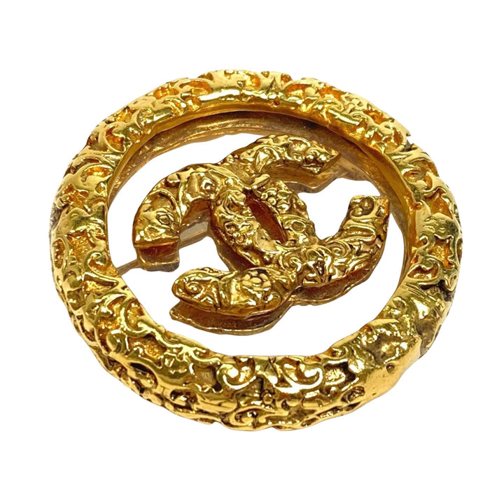 Chanel Logo CC Brooch