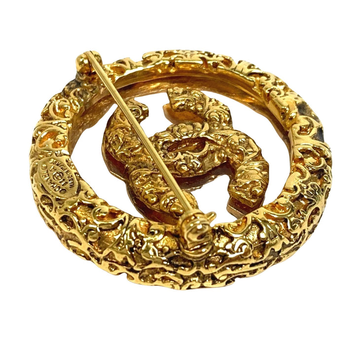 Chanel Logo CC Brooch