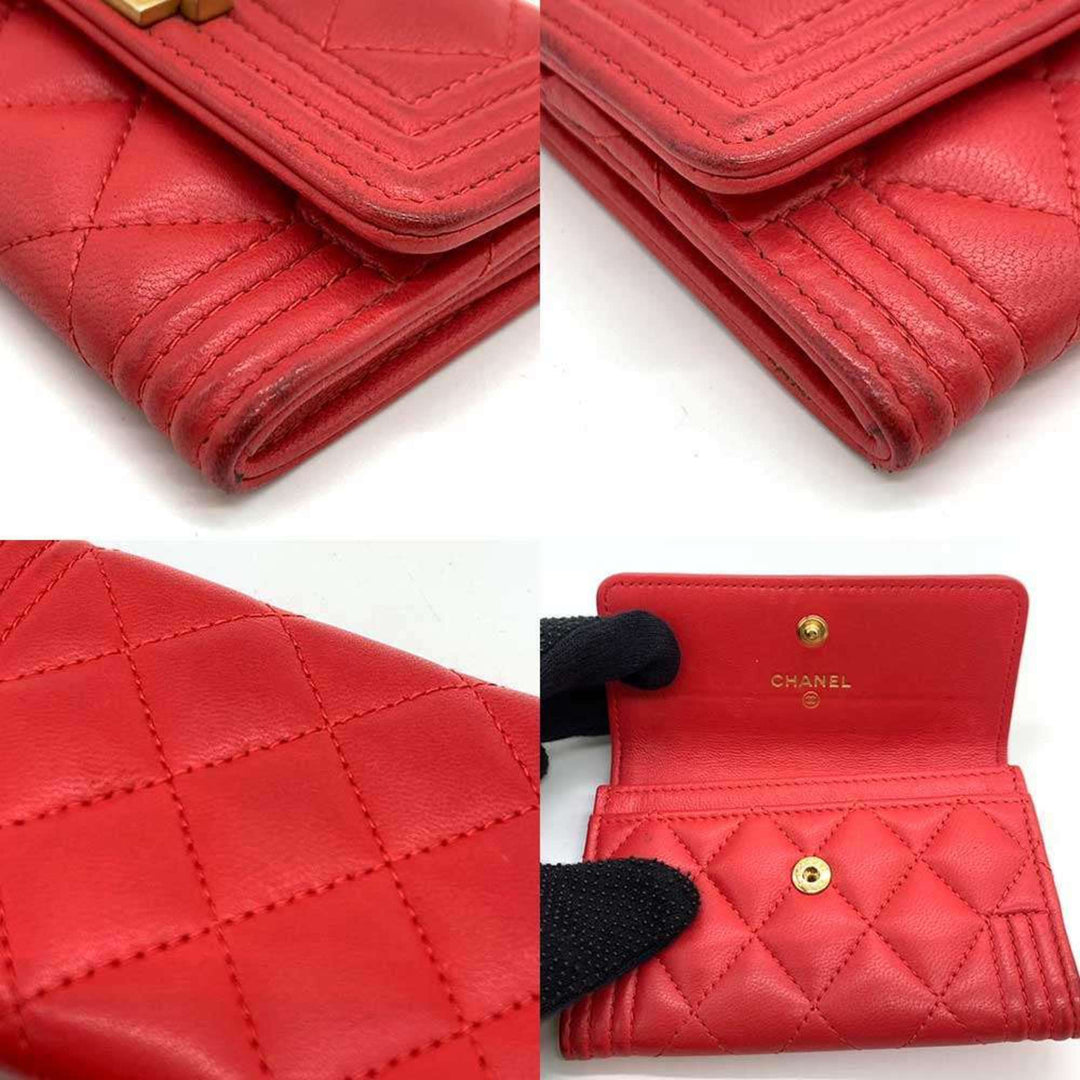 Chanel Boy Wallet