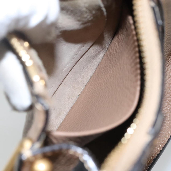 Chloe Shoulder Bag Leather Beige 113141
