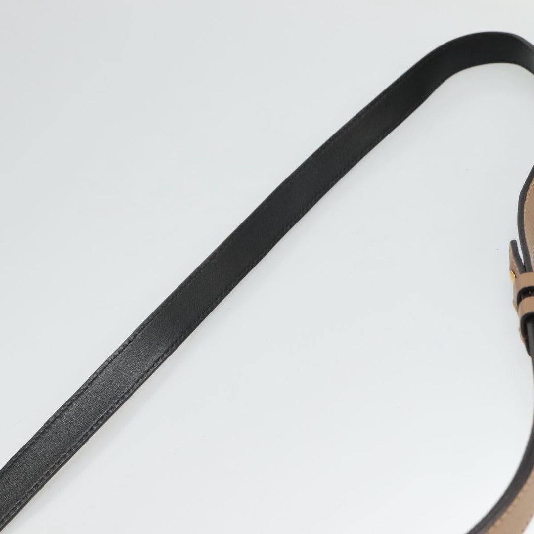 Chloe Shoulder Bag Leather Beige 113141