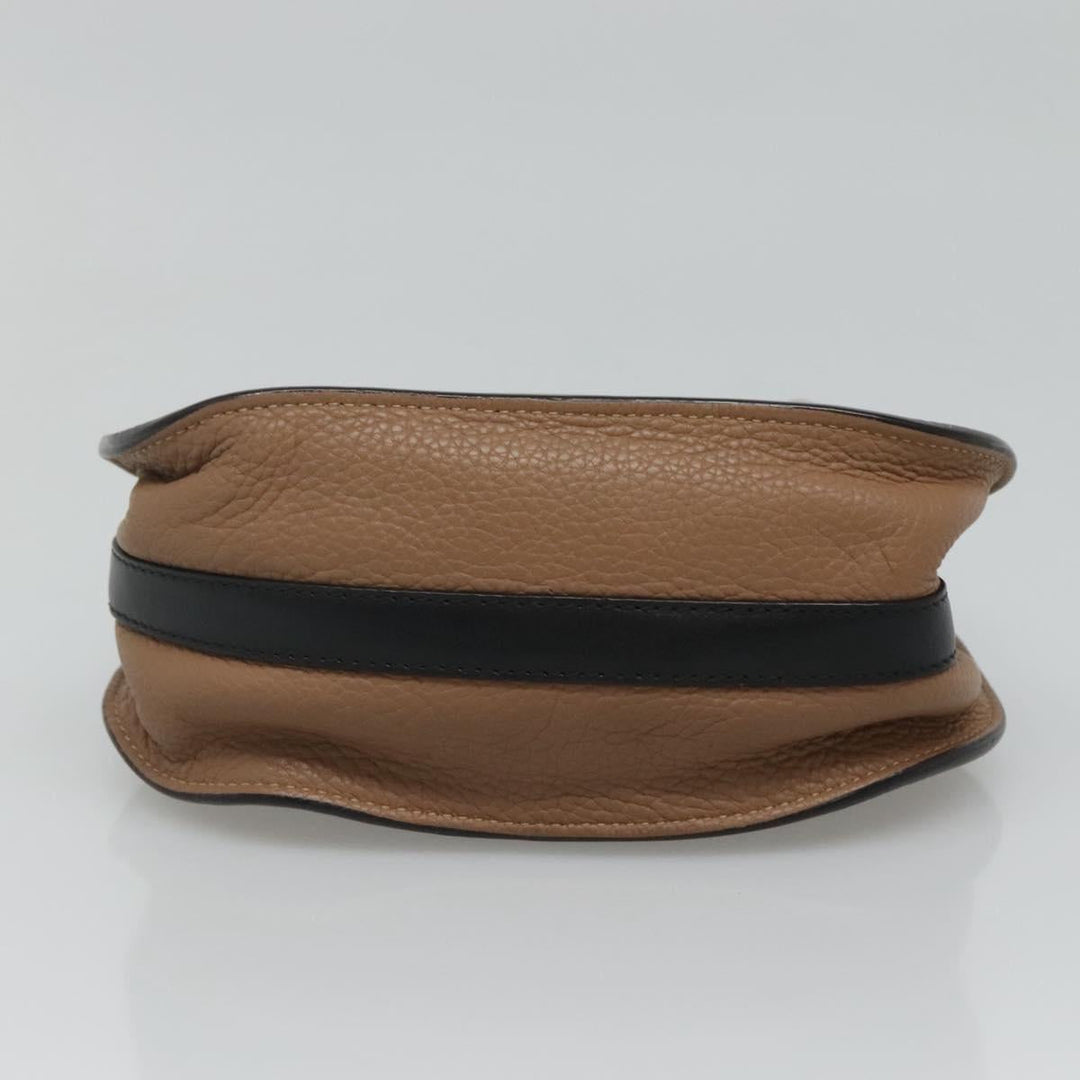 Chloe Shoulder Bag Leather Beige 113141