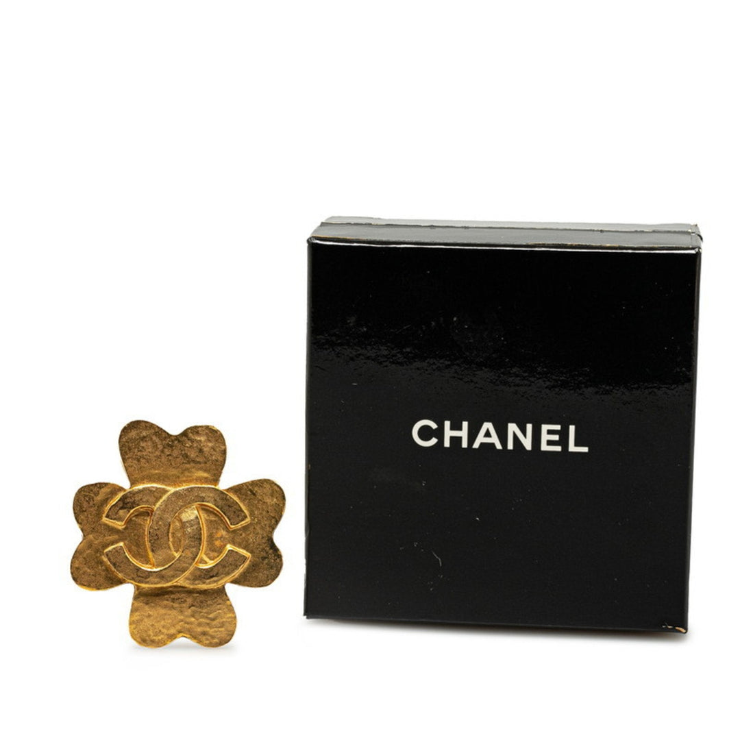 Top Quality Chanel Clover Brooch
