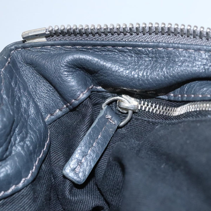 Chloe Paddington Hand Bag Leather Gray 113732