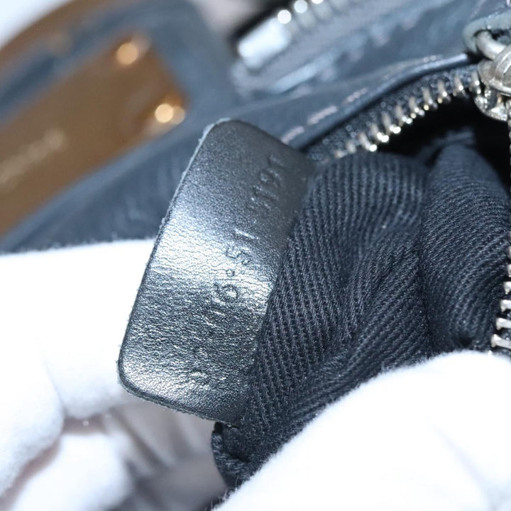 Chloe Paddington Hand Bag Leather Gray 113732