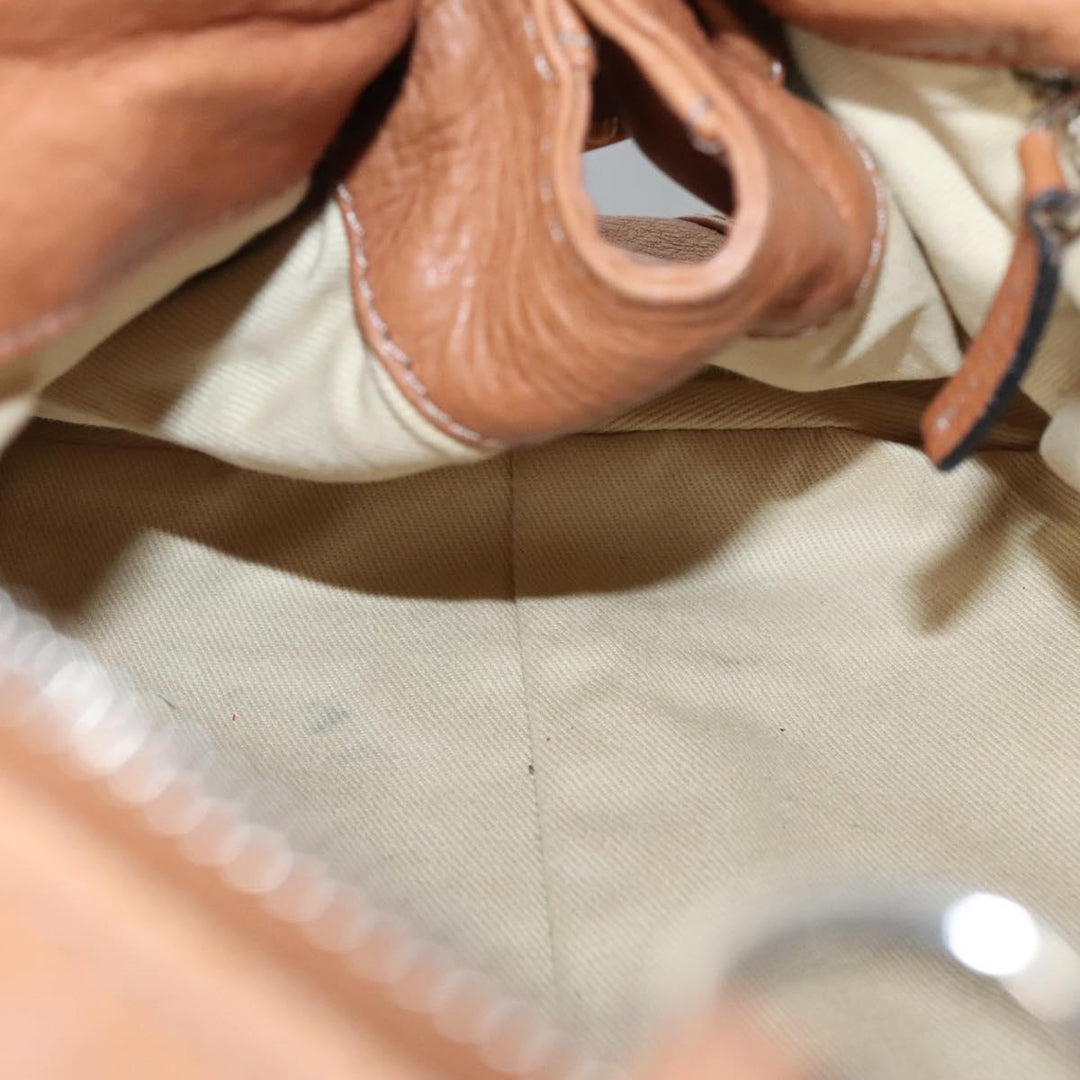 Chloe Paddington Hand Bag Leather Brown 113734