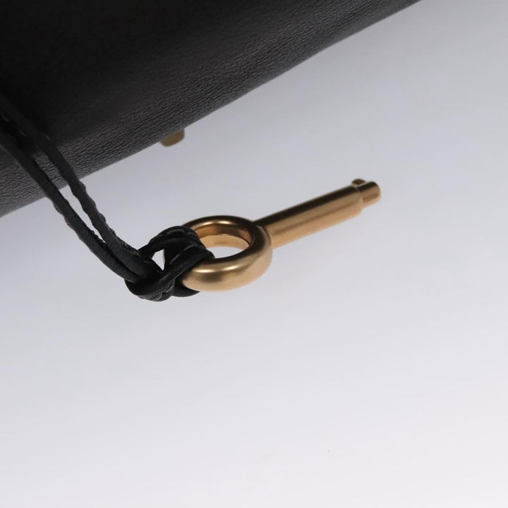 Chloe Paddington Hand Bag Leather Black 113774