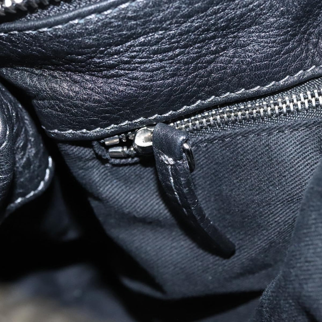 Chloe Paddington Hand Bag Leather Black 113774