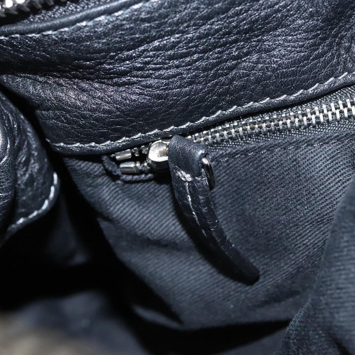 Chloe Paddington Hand Bag Leather Black 113774