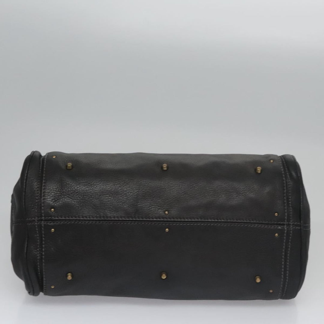 Chloe Paddington Hand Bag Leather Black 113774