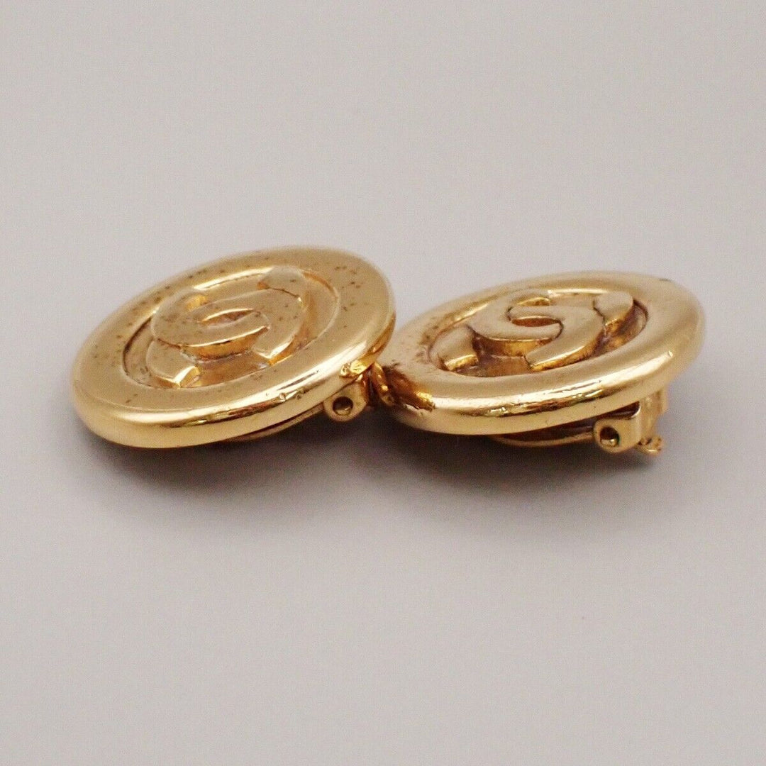 Top Quality Chanel Logo CC Earrings