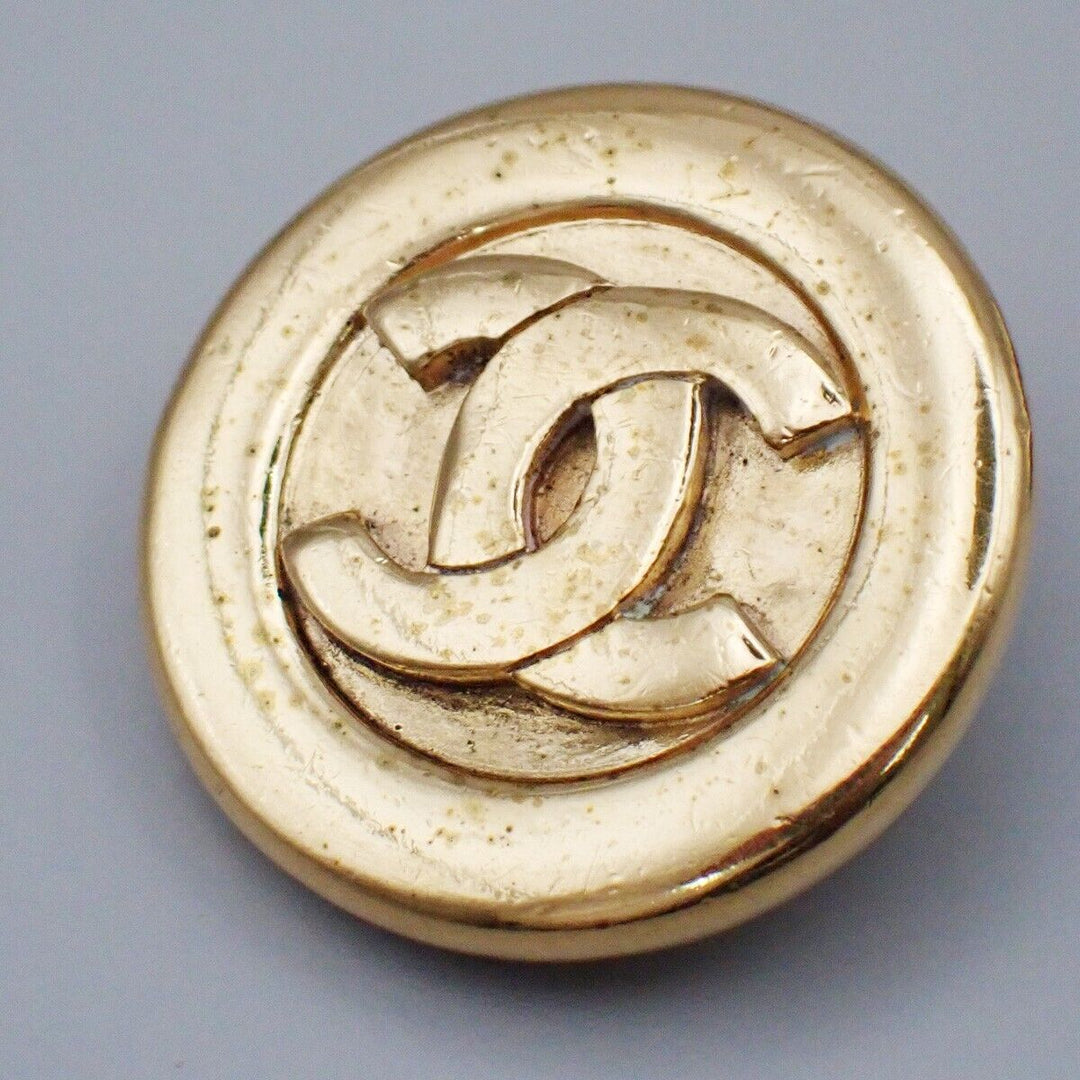Chanel Logo CC Earrings