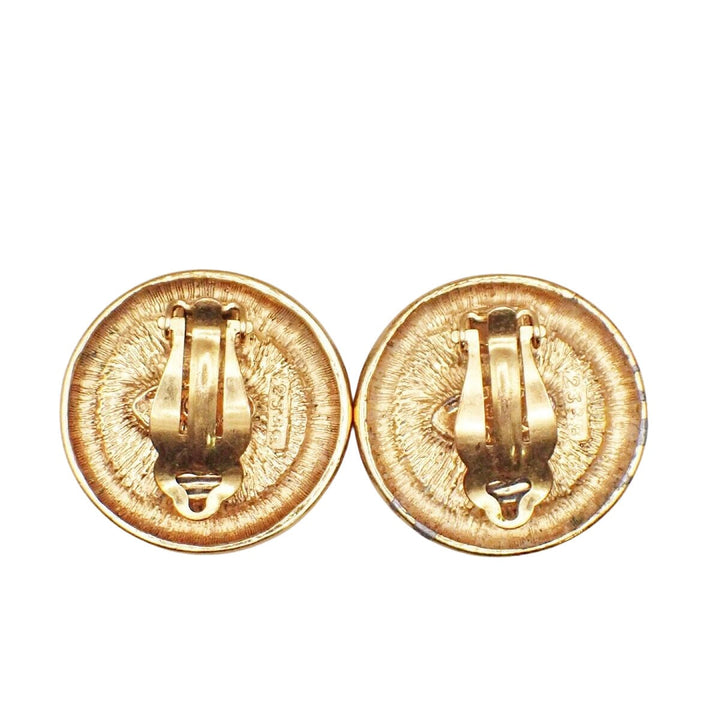 Chanel Logo CC Earrings