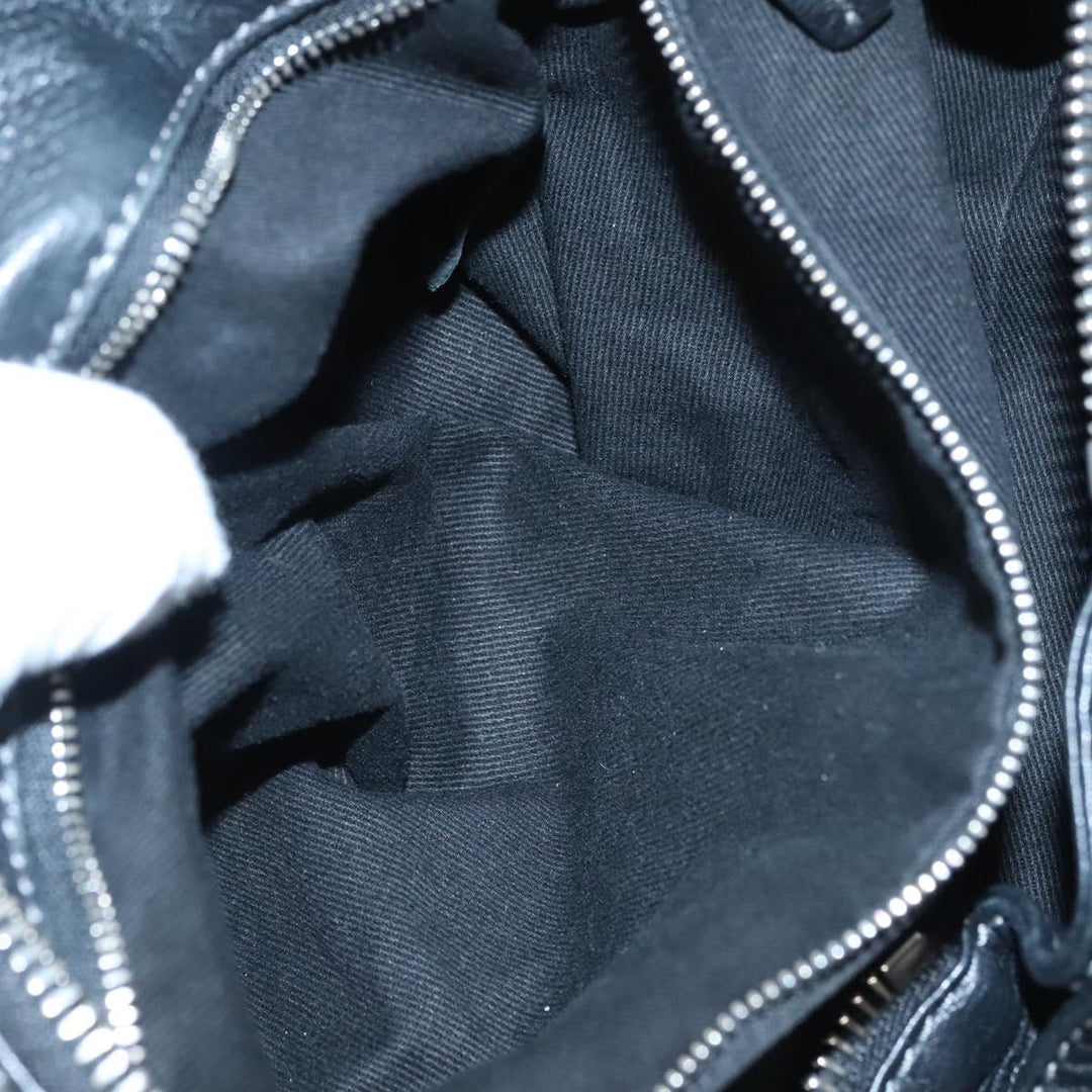 Chloe Paddington Hand Bag Leather Black 113850