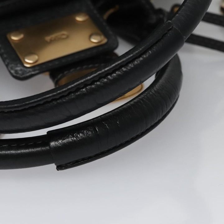 Chloe Paddington Hand Bag Leather Black 113850