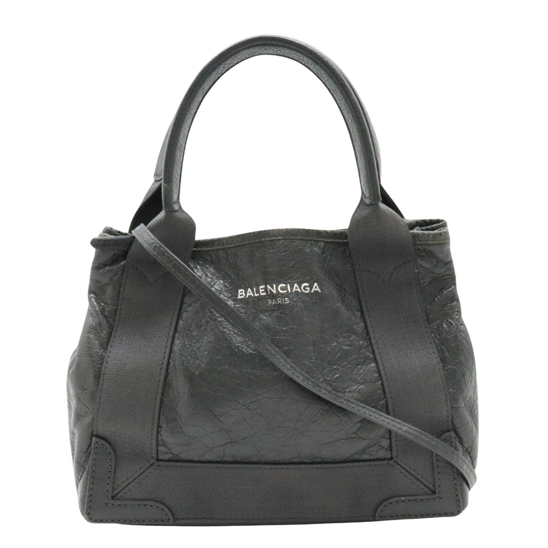 Top Quality Balenciaga Navy Cabas Tote