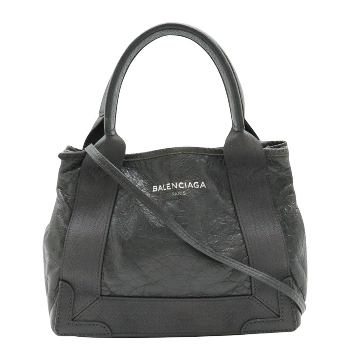 Top Quality Balenciaga Navy Cabas Tote