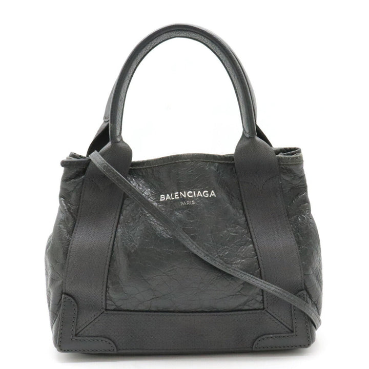 Top Quality Balenciaga Navy Cabas Tote