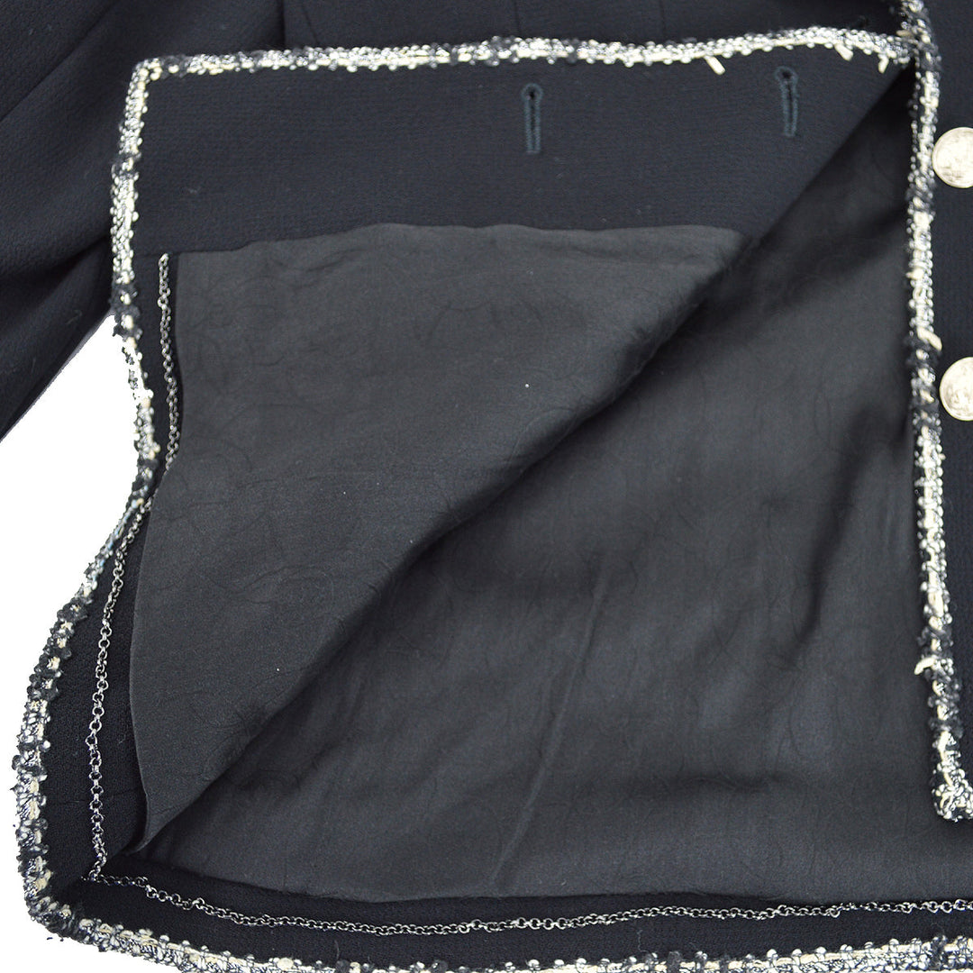 Top Quality Chanel 2005 cruise emblem patch single-breasted blazer #38