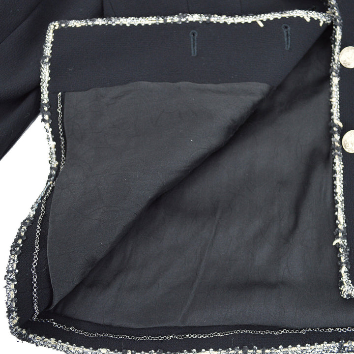 Top Quality Chanel 2005 cruise emblem patch single-breasted blazer #38