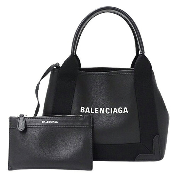 Top Quality Balenciaga Navy Cabas Handbag