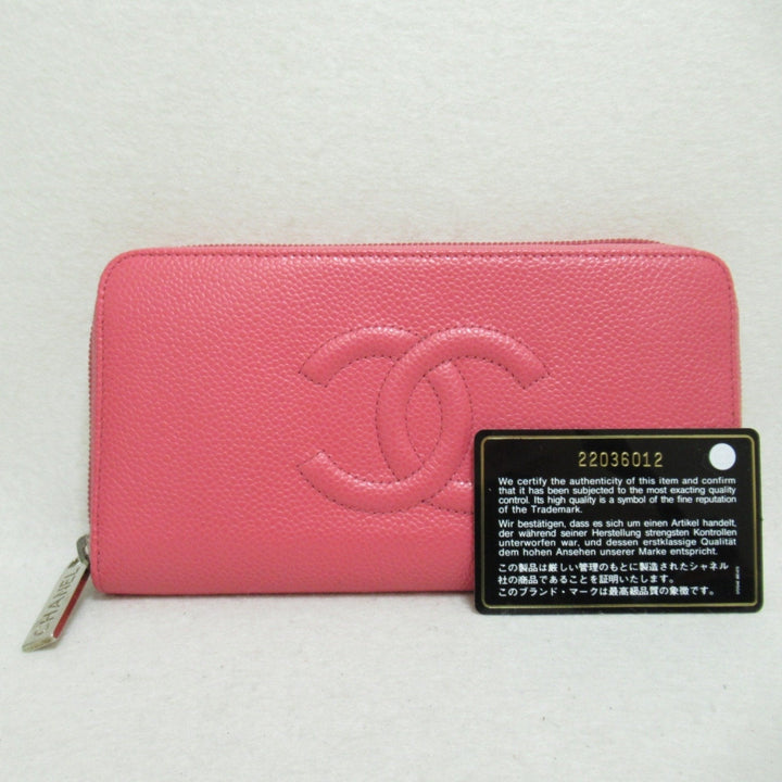 Chanel Logo CC Wallet