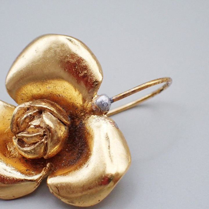 Chanel Camelia Earrings