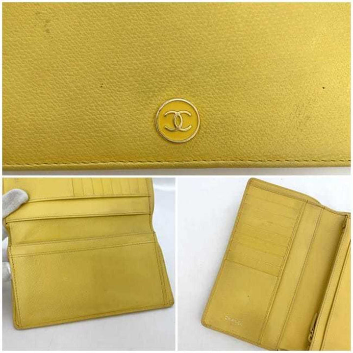 Chanel Logo CC Wallet