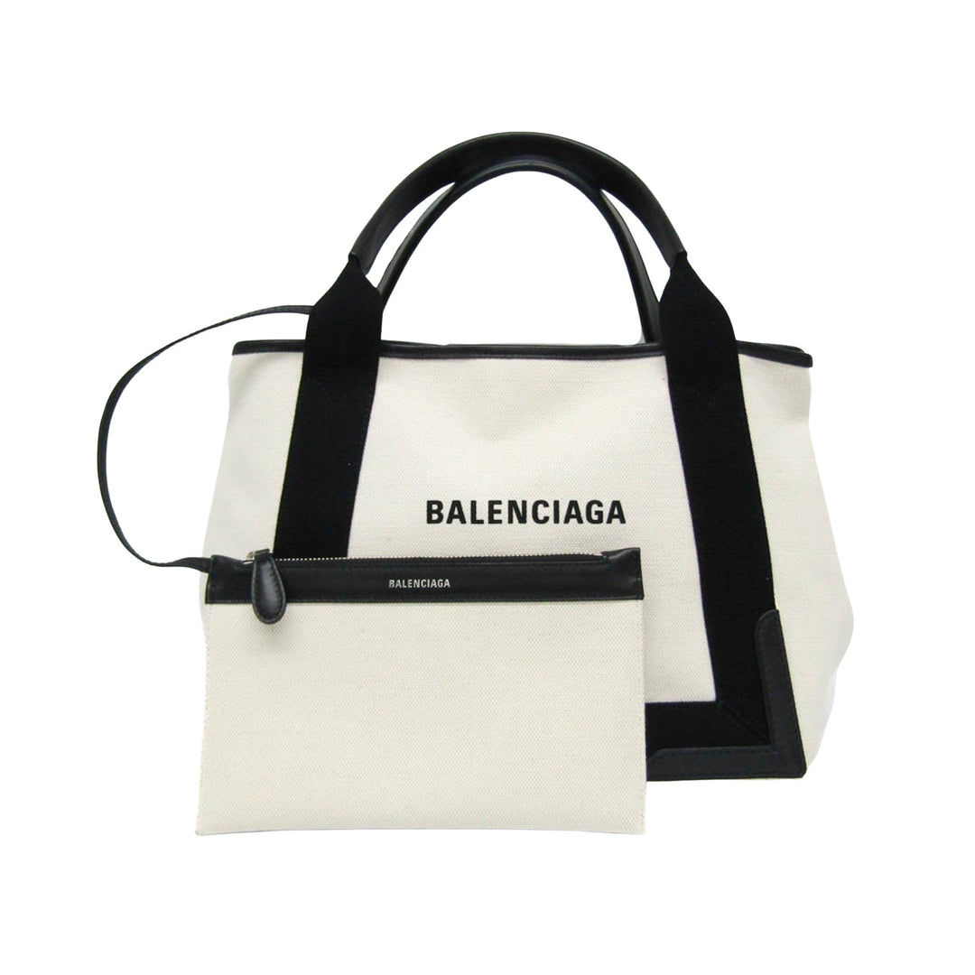 Top Quality Balenciaga Navy Cabas Handbag