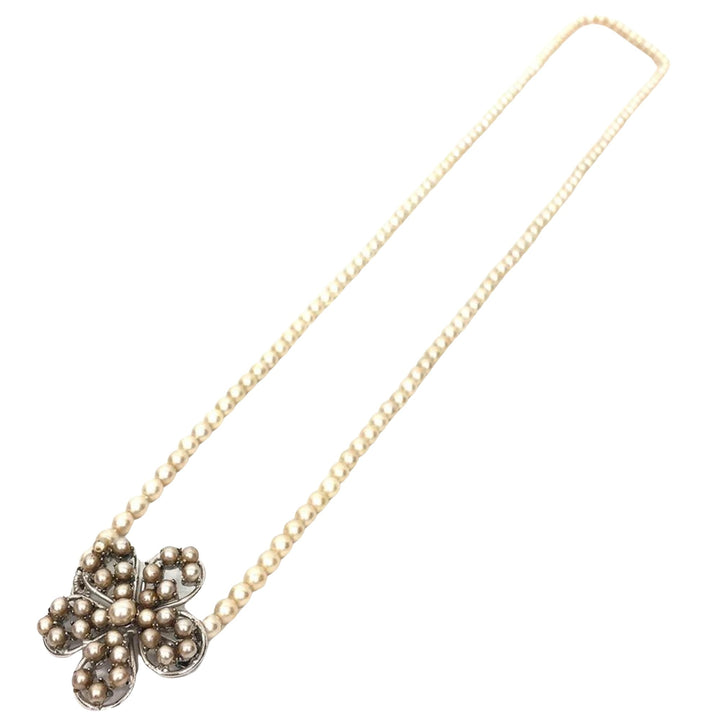 Chanel Clover Necklace