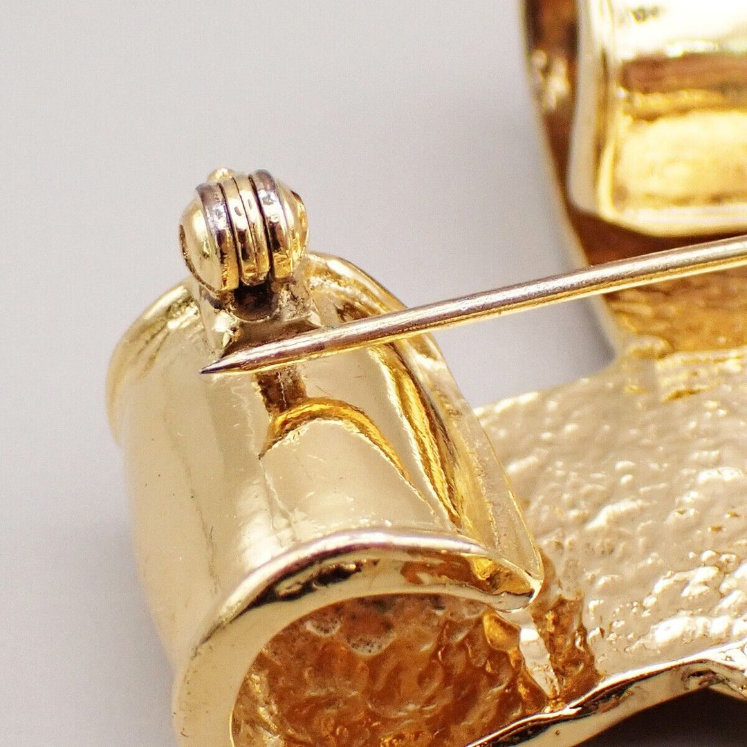 Chanel Cross Brooch