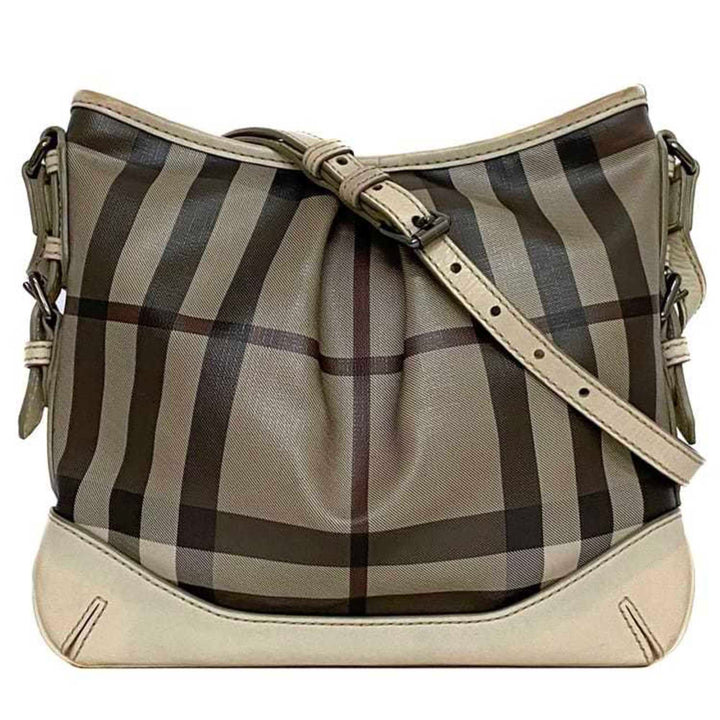Burberry Smoke Check Shoulder Bag
