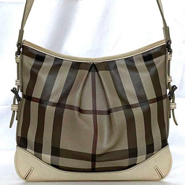 Burberry Smoke Check Shoulder Bag