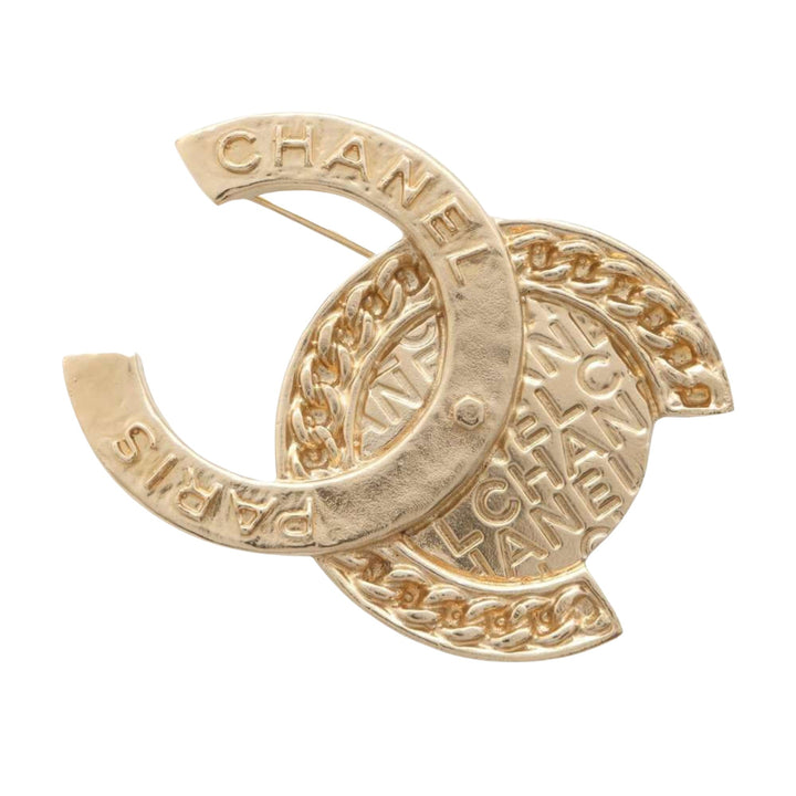 Chanel Logo CC Brooch