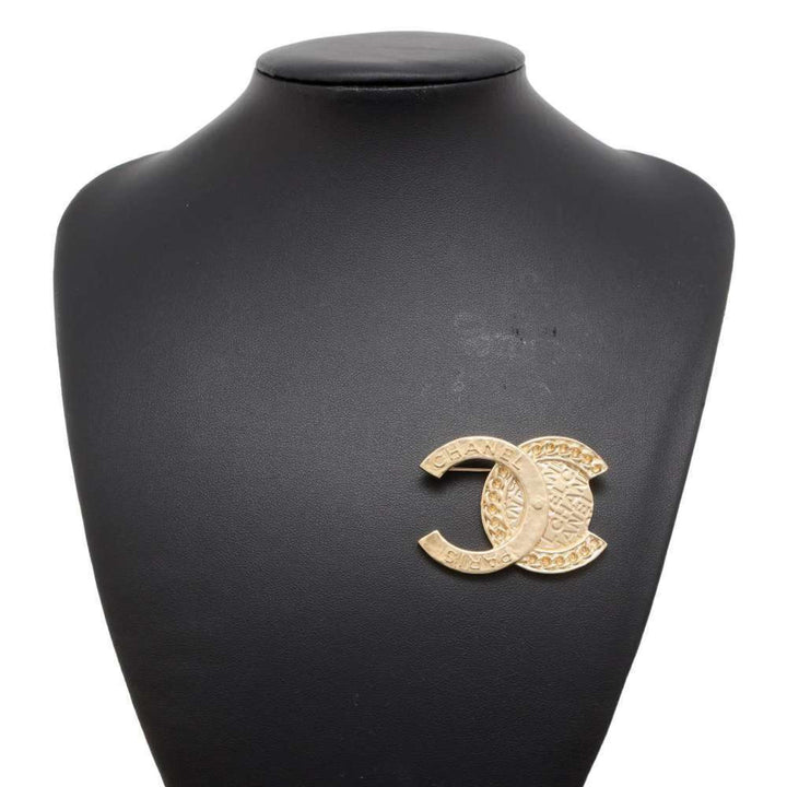 Chanel Logo CC Brooch