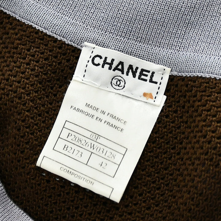 Top Quality Chanel 2003 spring Sport Line open-knit top #42