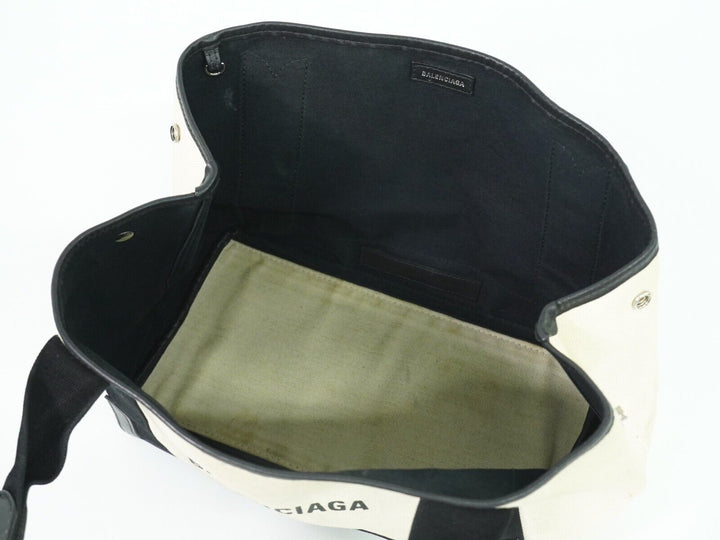 Top Quality Balenciaga Navy Cabas Handbag