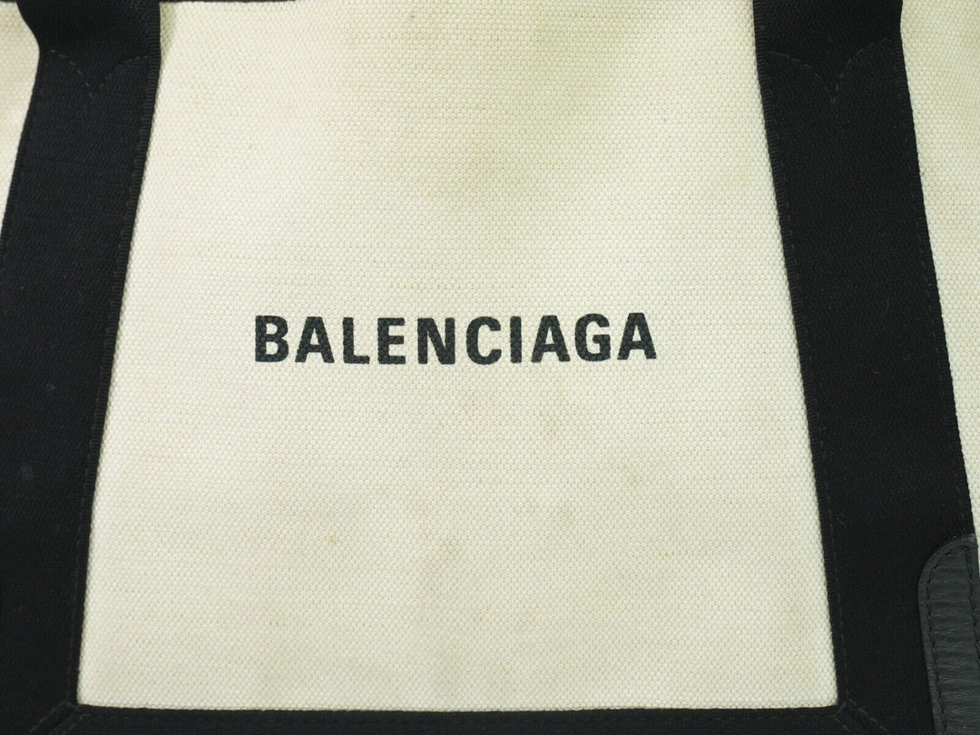Top Quality Balenciaga Navy Cabas Handbag