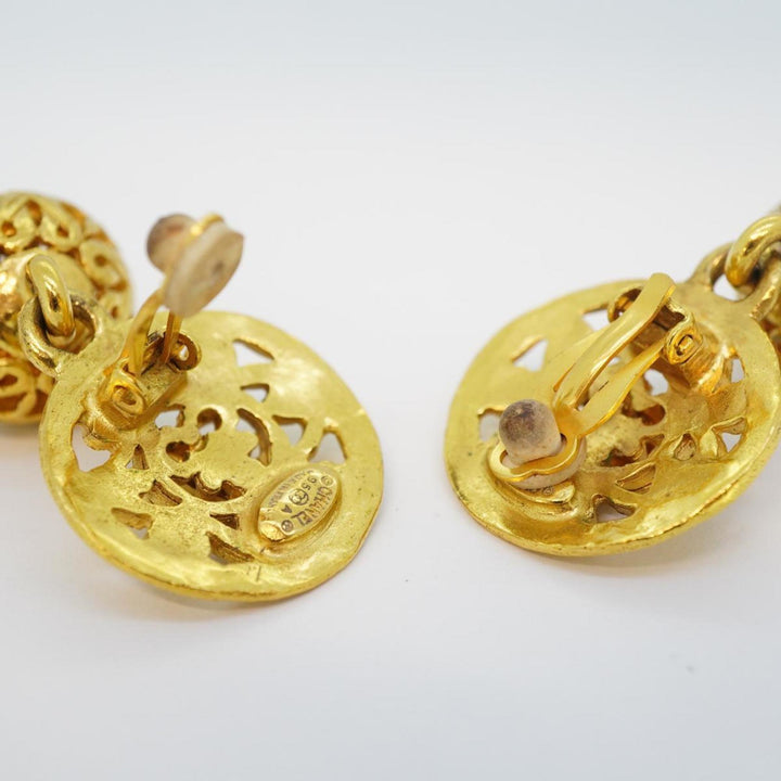 Chanel boucles d'oreilles Earrings
