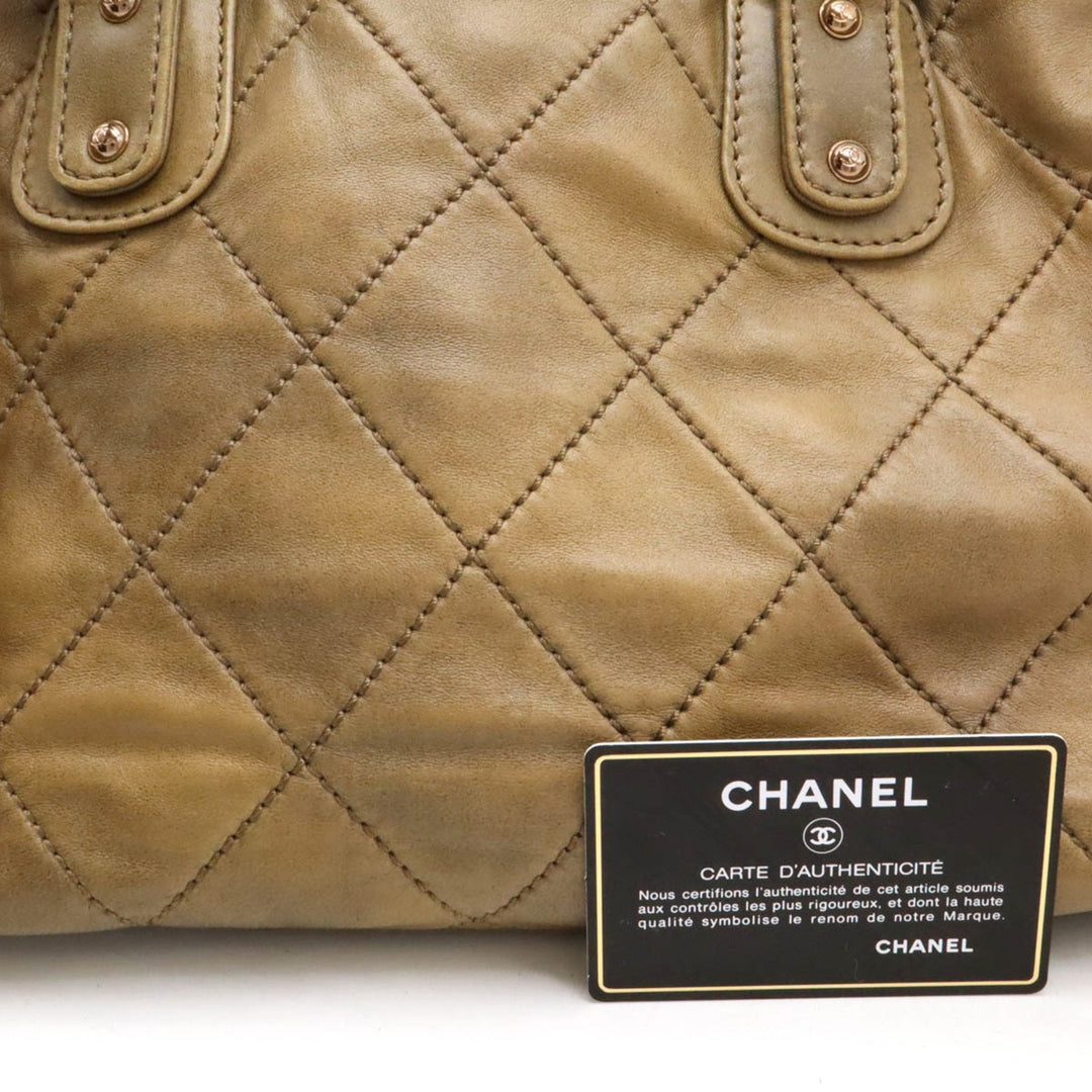 Chanel Matelasse Tote