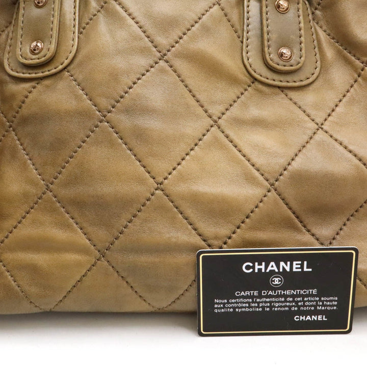 Chanel Matelasse Tote