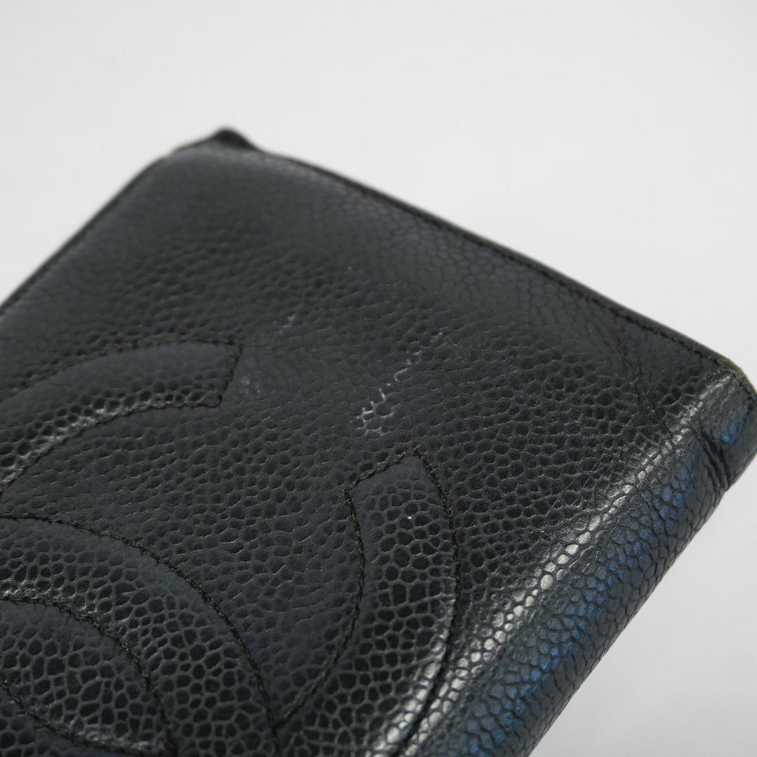 Chanel Logo CC Wallet
