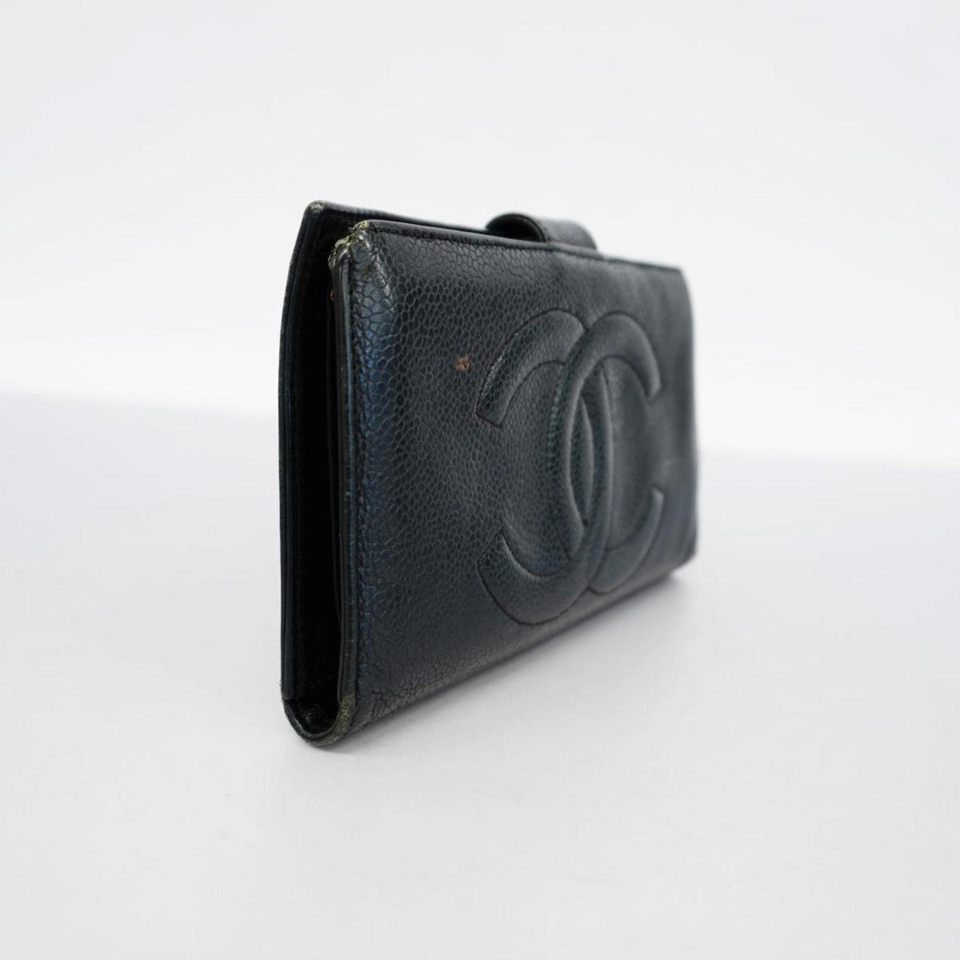 Chanel Logo CC Wallet