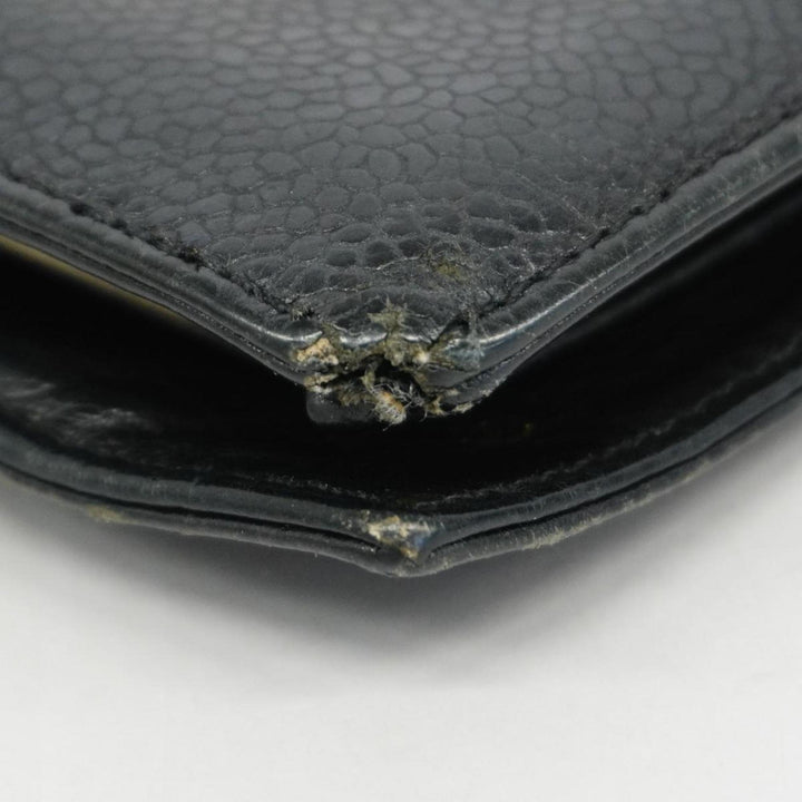 Chanel Logo CC Wallet