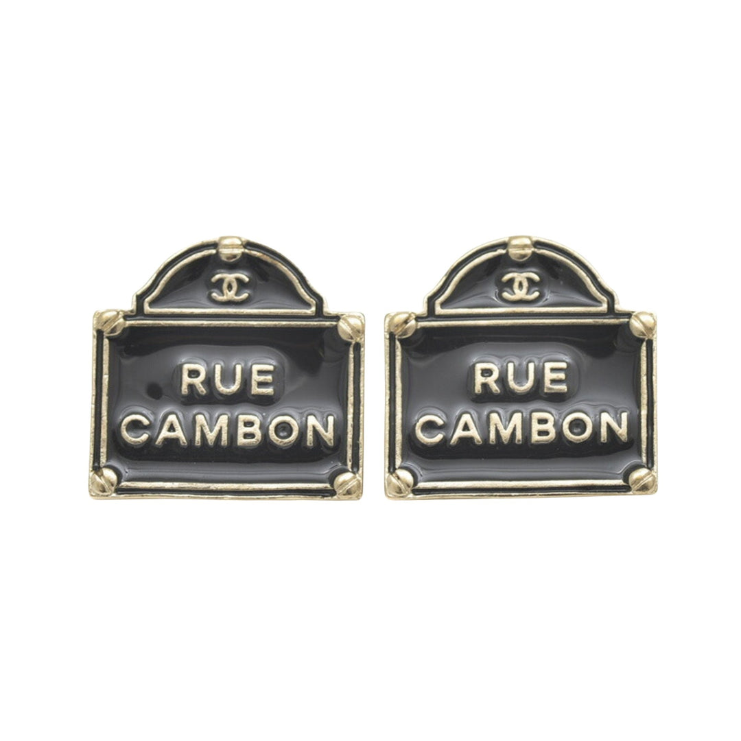 Chanel Cambon Earrings