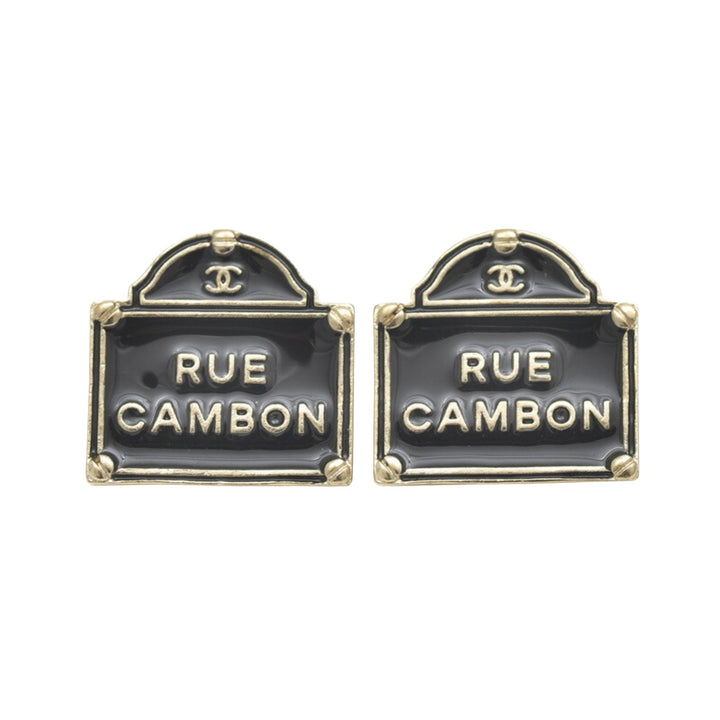 Chanel Cambon Earrings