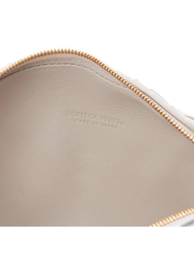 Bottega veneta Intrecciato Leather Cross Bag White