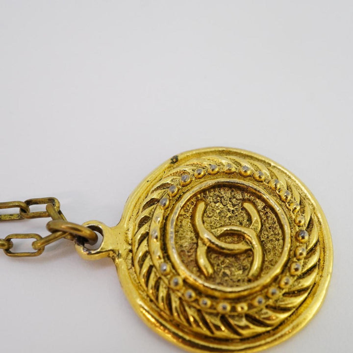 Top Quality Chanel Logo CC Necklace