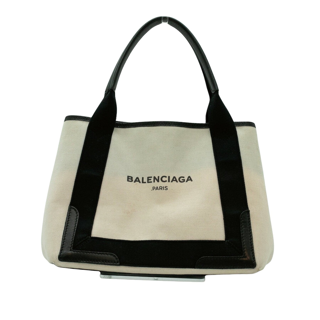 Top Quality Balenciaga Navy Cabas Handbag