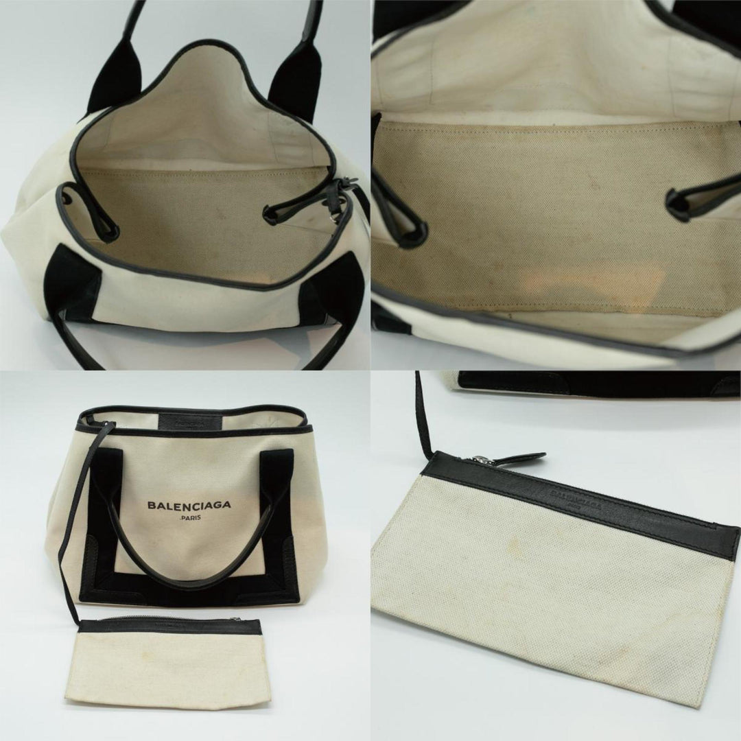 Top Quality Balenciaga Navy Cabas Handbag